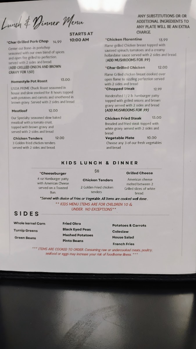 Menu Southern Egg Cafe-2